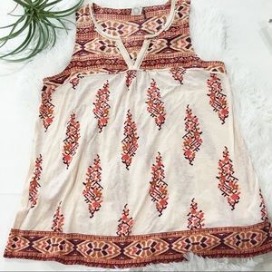 Anthropologie AKEMI + Kin Morning Glory tank top